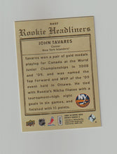 Load image into Gallery viewer, 2009-10 Upper Deck Rookie Headliners #RH27 John Tavares
