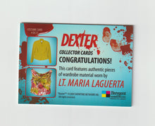 Load image into Gallery viewer, 2009 Dexter Dual Memorabilia #DC17 Lt Maria LaGuerta
