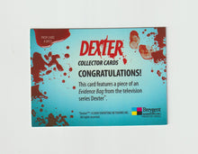 Load image into Gallery viewer, 2009 Dexter Props #DPC5 Evidence Bag
