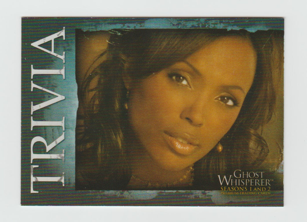 2009 Ghost Whisperer Seasons 1 & 2 Trivia #T-5 Melinda's Best Friend Andrea Moreno