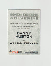 Load image into Gallery viewer, 2009 X-Men Origins Wolverine Autographs Danny Huston as William Stryker
