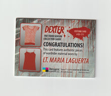 Load image into Gallery viewer, 2010 Dexter Third Season Dual Costumes #D3-C11 Lt Maria LaGuerta
