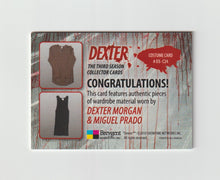 Load image into Gallery viewer, 2010 Dexter Third Season Dual Costumes #D3-C24 Dexter Morgan &amp; Miguel Prado
