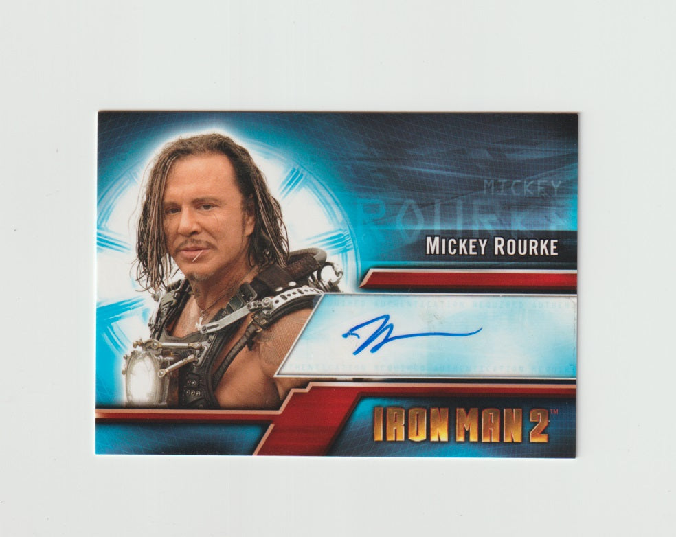 2010 Iron Man 2 Autographs #A2 Mickey Rourke as Whiplash