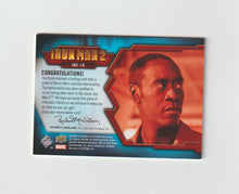 Load image into Gallery viewer, 2010 Iron Man 2 Memorabilia #IMC-10 Don Cheadle as Jim &quot;Rhodey&quot; Rhodes
