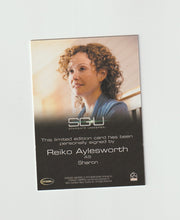 Load image into Gallery viewer, 2010 Stargate Universe S1 Reiko Aylesworth as Sharon Autograph
