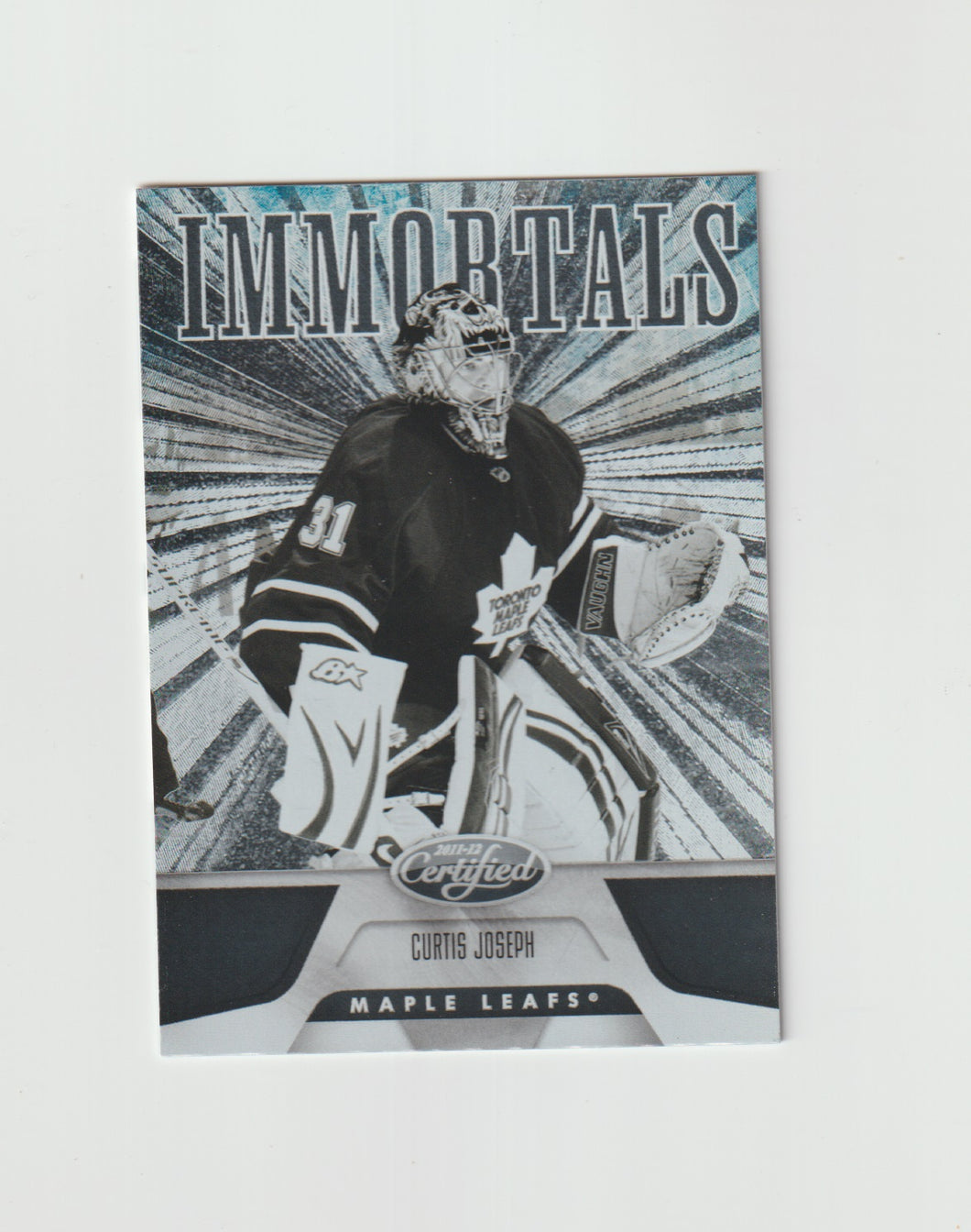 2011-12 Certified Totally Silver #165 Curtis Joseph