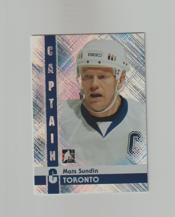 2011-12 ITG Captain-C #28 Mats Sundin