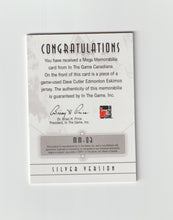 Load image into Gallery viewer, 2011 Canadiana Mega Memorabilia Silver #MM-03 Dave Cutler
