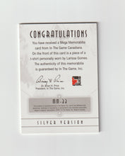 Load image into Gallery viewer, 2011 Canadiana Mega Memorabilia Silver #MM-33 Larissa Gomes
