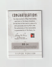 Load image into Gallery viewer, 2011 Canadiana Mega Memorabilia Silver #MM-34 Rich Little
