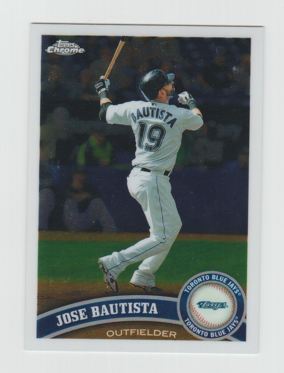 2011 Topps Chrome #76 Jose Bautista