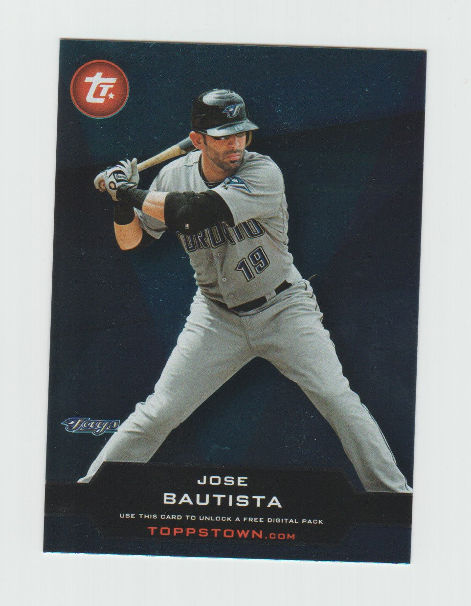 2011 Topps Topps Town Series 2 #TT2-15 Jose Bautista