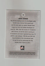 Load image into Gallery viewer, 2012-13 ITG Forever Rivals #90 Mats Sundin
