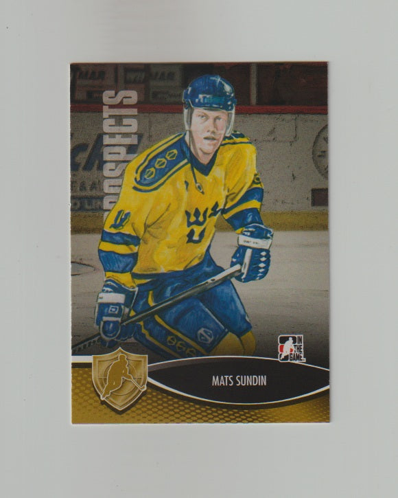 2012-13 ITG Heroes and Prospects #19 Mats Sundin