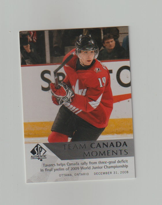 2012-13 SP Authentic SP #198 John Tavares