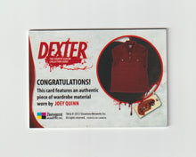 Load image into Gallery viewer, 2012 Dexter Fourth Season Costumes #D4-CJQP Joey Quinn
