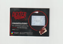 Load image into Gallery viewer, 2012 Dexter Fourth Season Props #D4-PBP Blueprint
