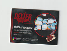 Load image into Gallery viewer, 2012 Dexter Fourth Season Props #D4-PPC Postcard
