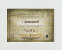 Load image into Gallery viewer, 2012 Guild Seasons 1, 2 &amp; 3 Autographs #A12 Vincent Caso as Simon
