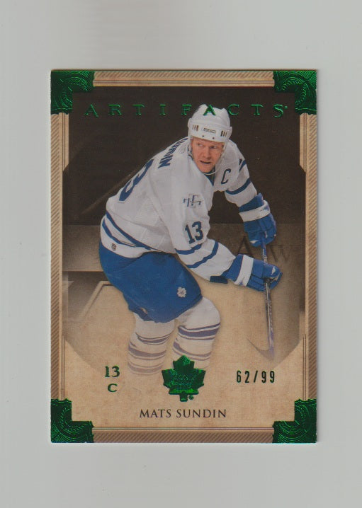 2013-14 Artifacts Emerald #56 Mats Sundin