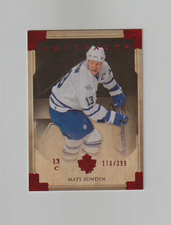 2013-14 Artifacts Ruby #56 Mats Sundin