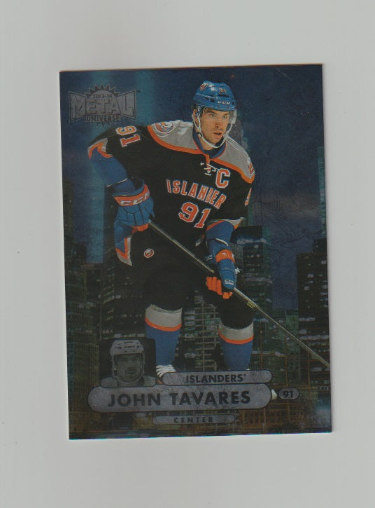 2013-14 Fleer Showcase Metal Universe #MU-17 John Tavares