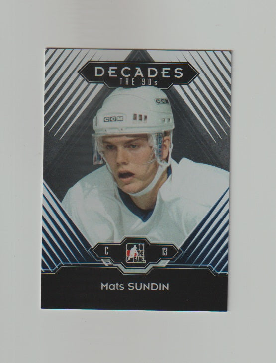 2013-14 ITG Decades 1990s #103 Mats Sundin