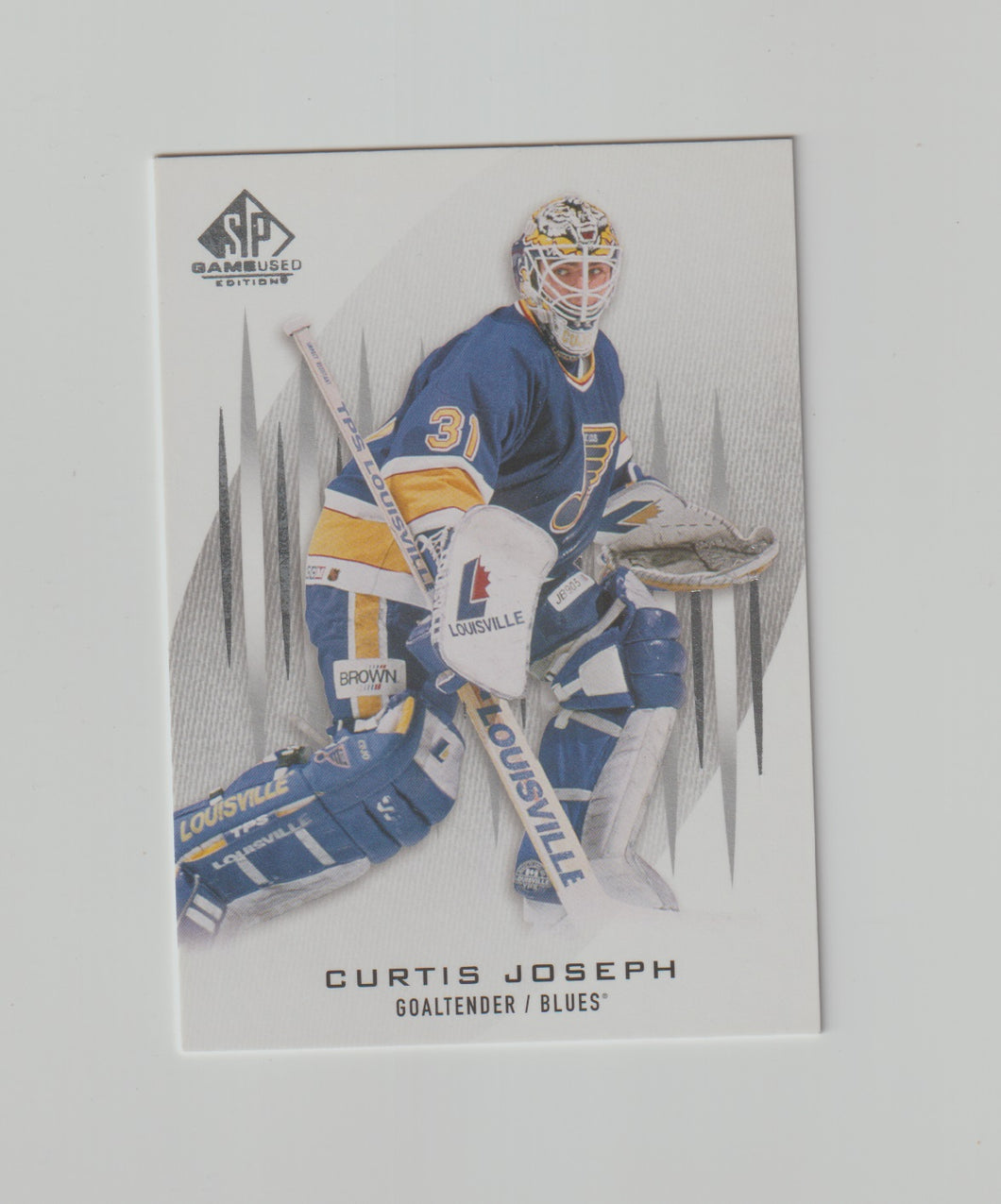 2013-14 SP Game Used #16 Curtis Joseph