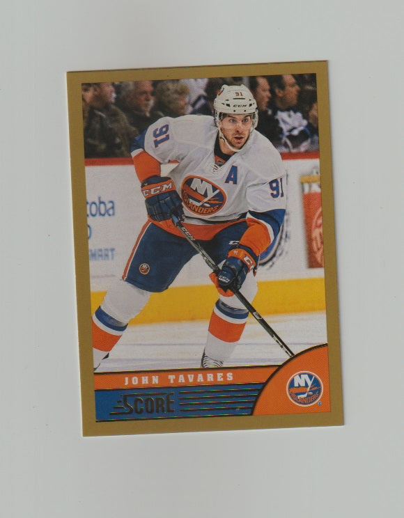 2013-14 Score Gold #308 John Tavares