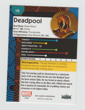 Load image into Gallery viewer, 2013 Fleer Retro Marvel #10 Deadpool
