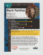 Load image into Gallery viewer, 2013 Fleer Retro Marvel #2 Black Panther
