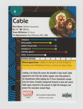 Load image into Gallery viewer, 2013 Fleer Retro Marvel #4 Cable
