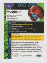 Load image into Gallery viewer, 2013 Fleer Retro Marvel #58 Mystique
