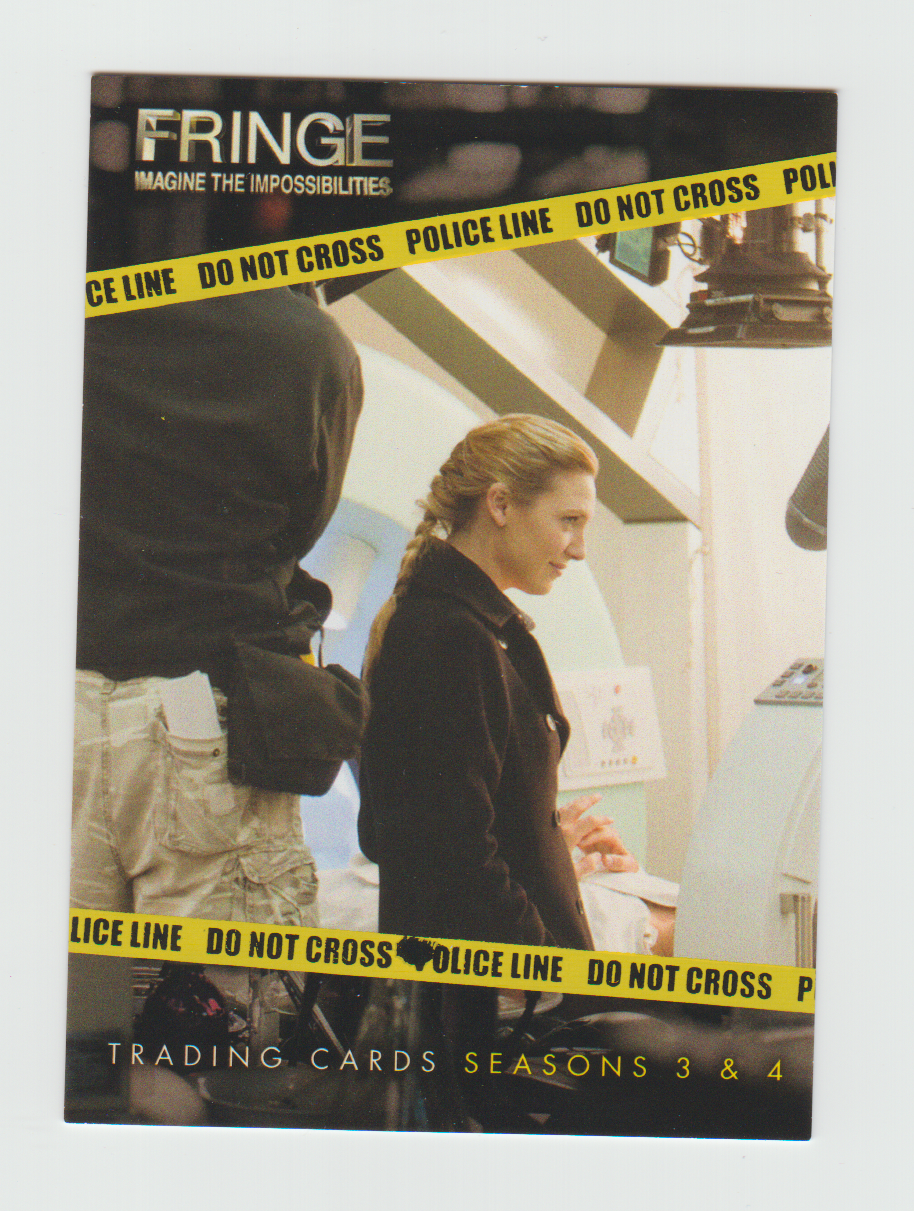 2013 Fringe Seasons 3 & 4 Behind the Scenes #D-07 Anna Torv & Joshua Jackson