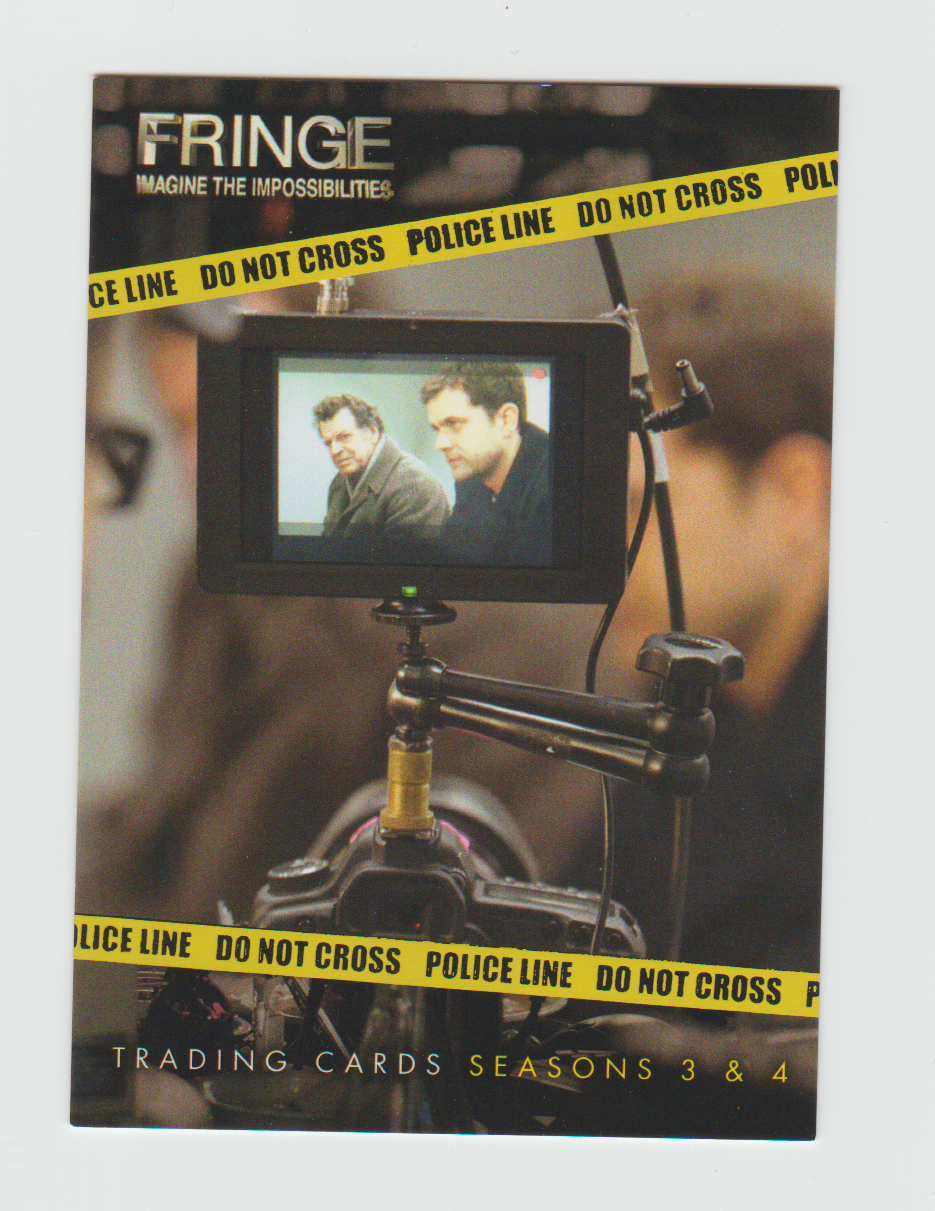 2013 Fringe Seasons 3 & 4 Behind the Scenes #D-08 John Noble & Joshua Jackson