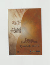 Load image into Gallery viewer, 2013 Game of Thrones Season 2 Plastic Gallery #PL4 Jaime Lannister
