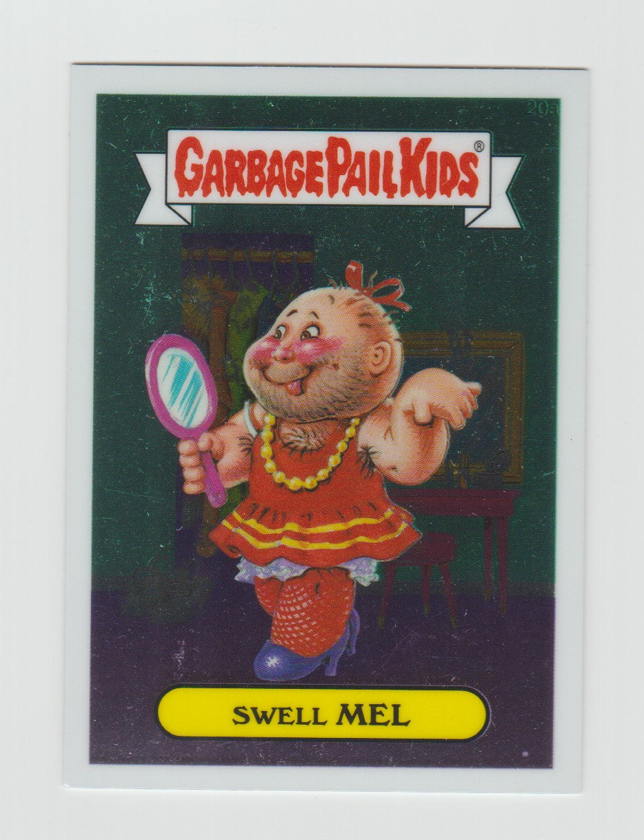 2013 Garbage Pail Kids Chrome Series 1 #20a Swell Mel