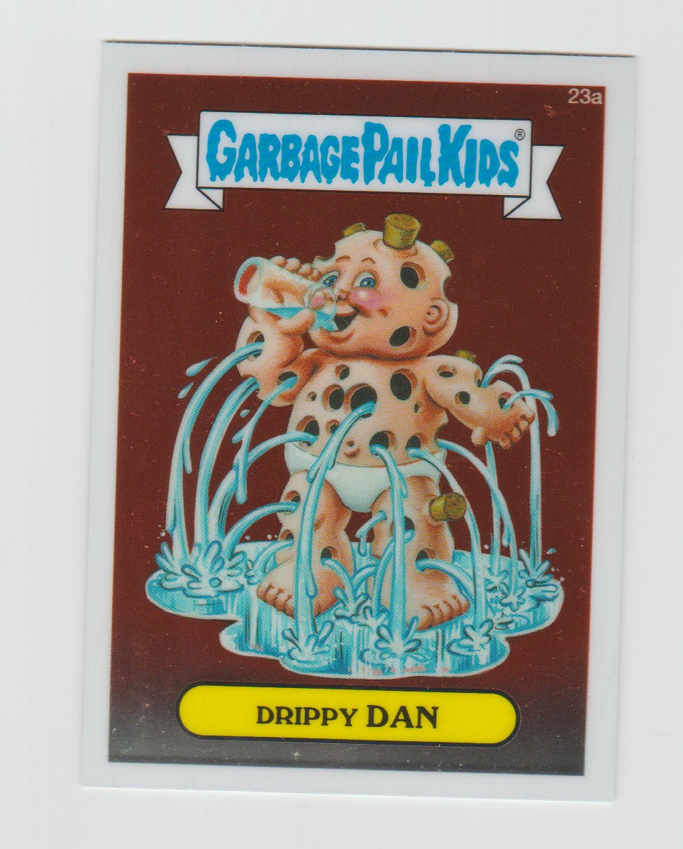 2013 Garbage Pail Kids Chrome Series 1 #23a Drippy Dan