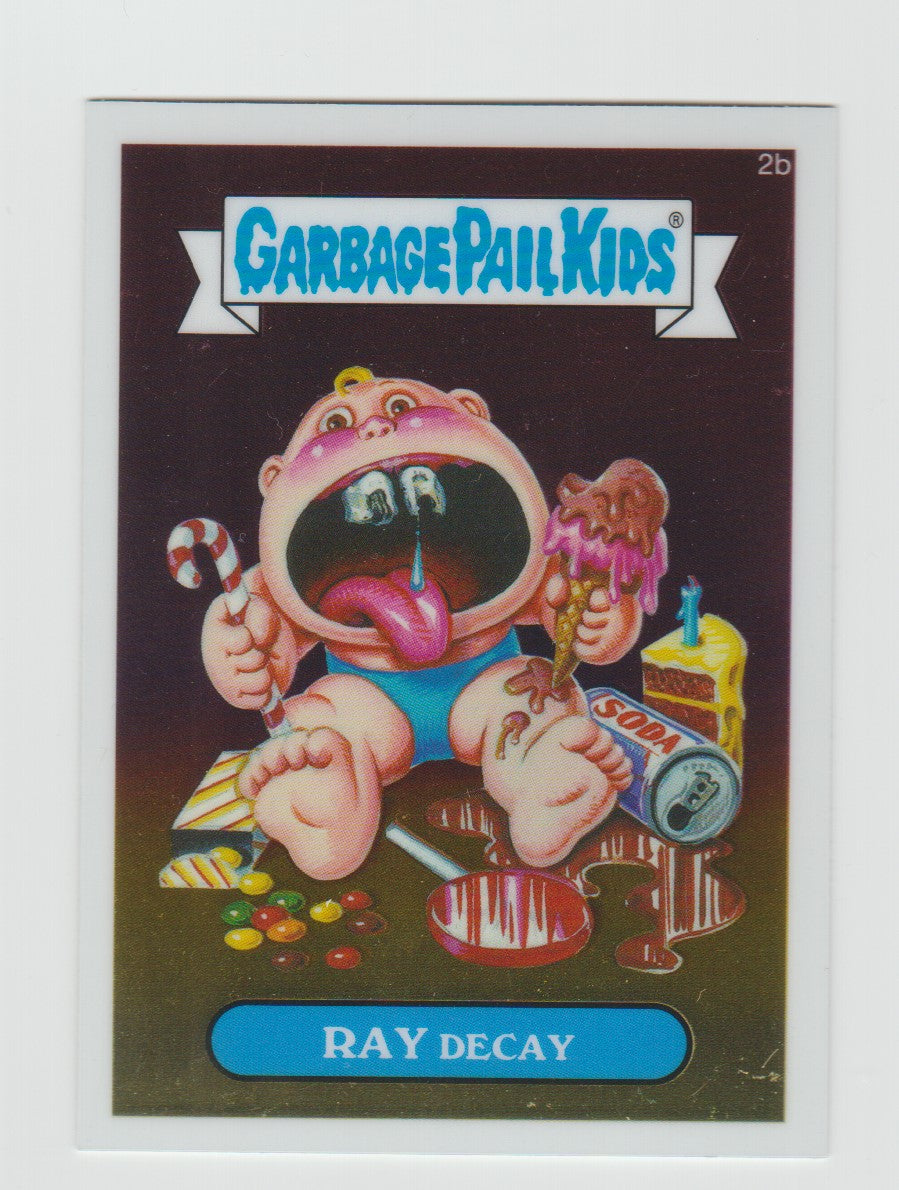 2013 Garbage Pail Kids Chrome Series 1 #2b Ray Decay