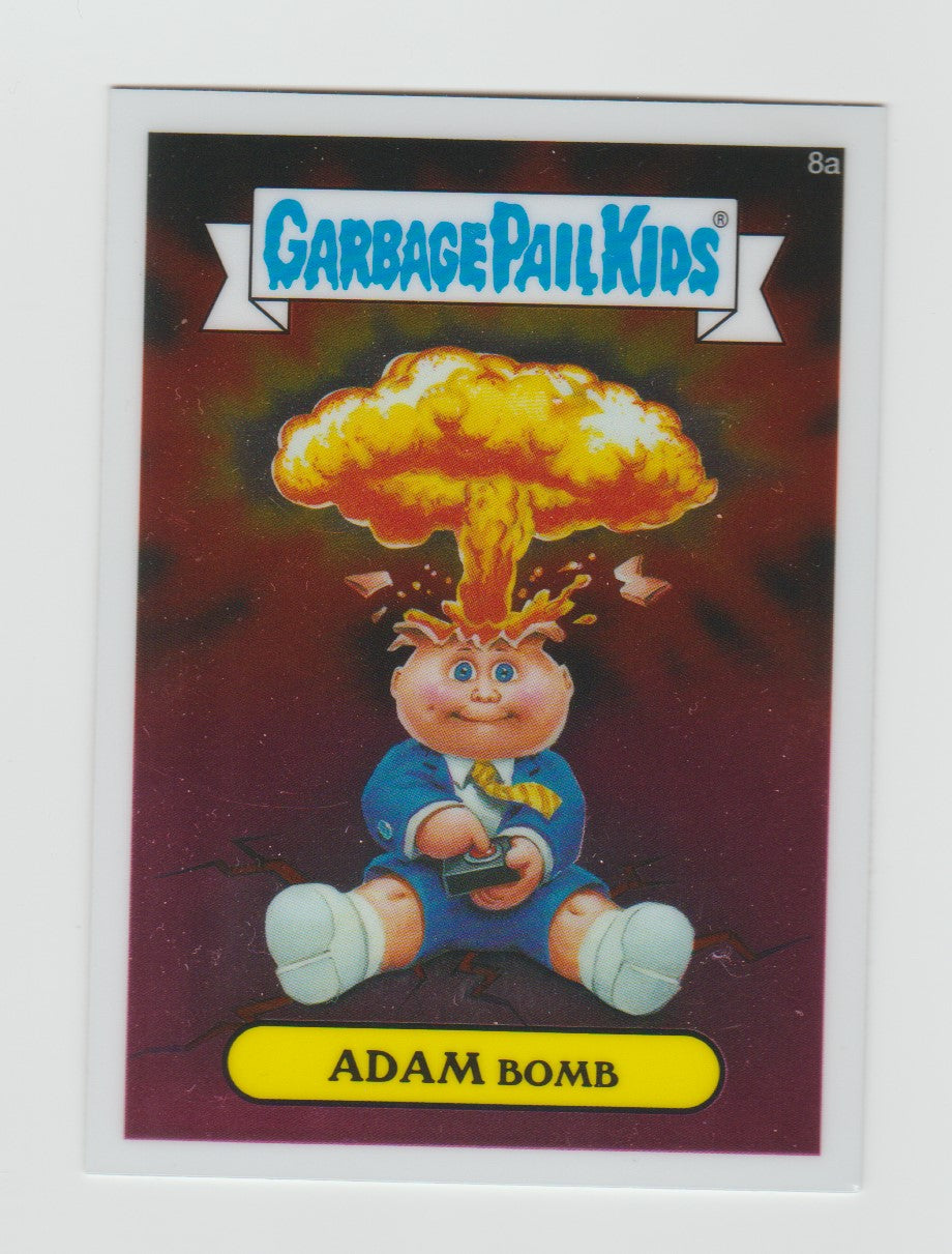 2013 Garbage Pail Kids Chrome Series 1 #8a Adam Bomb