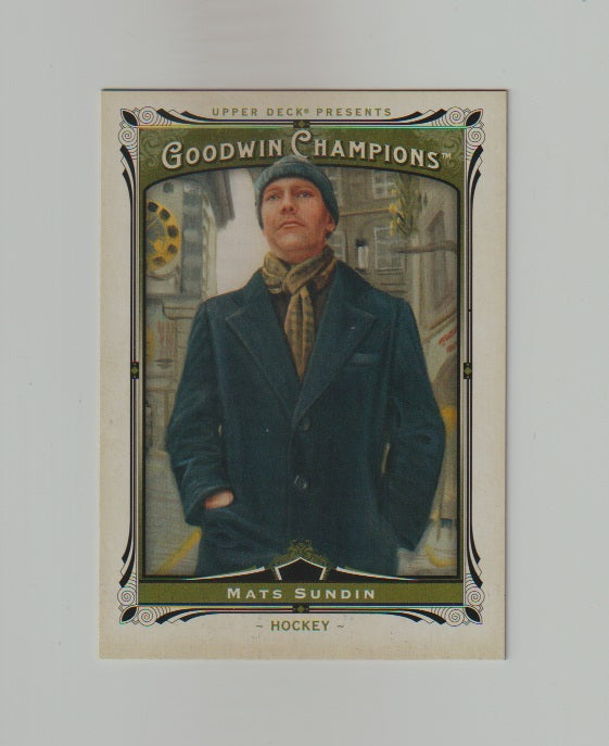 2013 Goodwin Champions #42 Mats Sundin