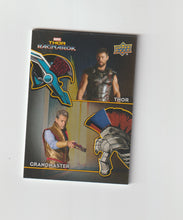 Load image into Gallery viewer, 2013 Thor Ragnarok Armory Dual Memorabilia #AD-5 Thor &amp; Grandmaster
