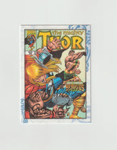 Load image into Gallery viewer, 2013 Thor The Dark World Comic Artist Autographs #CA-JE Dan Jurgens &amp; Richard Starkings
