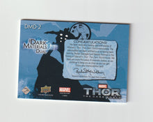 Load image into Gallery viewer, 2013 Thor The Dark World Dark Materials Dual #DMD-2 Erik Selvig &amp; Jane Foster
