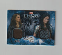 Load image into Gallery viewer, 2013 Thor The Dark World Dark Materials Dual #DMD-3 Jane Foster &amp; Sif
