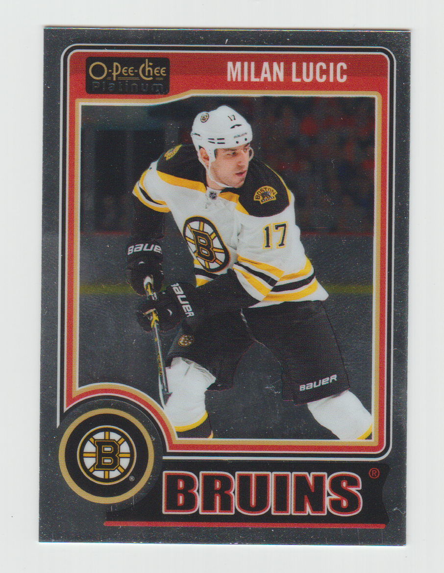 2014-15 O-Pee-Chee Platinum #3 Milan Lucic