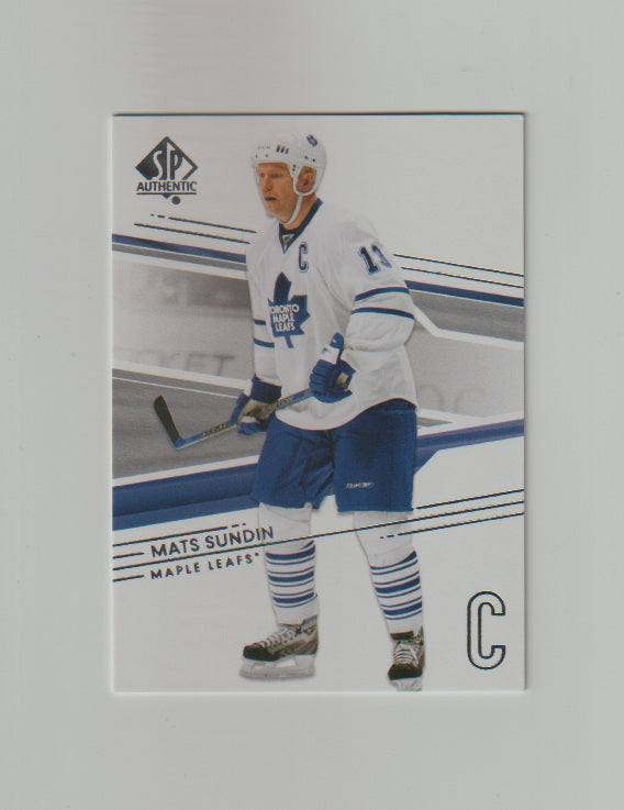 2014-15 SP Autnentic #77 Mats Sundin