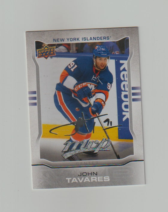 2014-15 Upper Deck MVP Silver Script #239 John Tavares