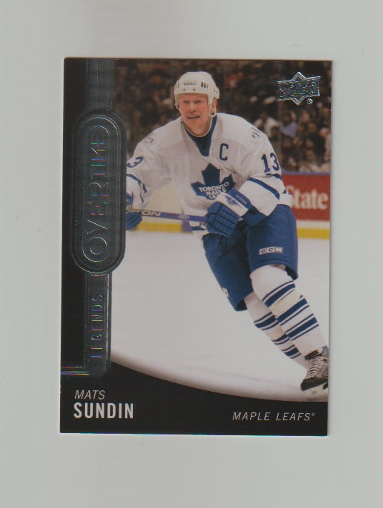 2014-15 Upper Deck Overtime Legends #47 Mats Sundin